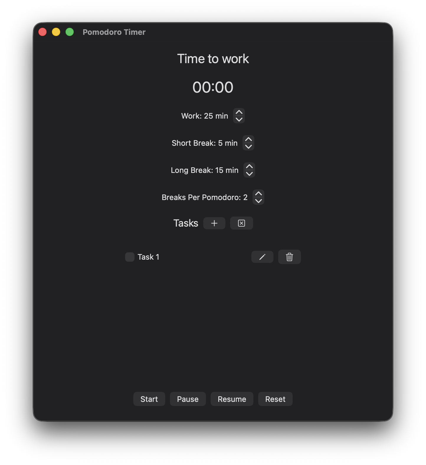 Pomodoro Timer